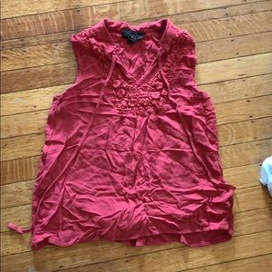 Sweet wanderer sleeveless top.